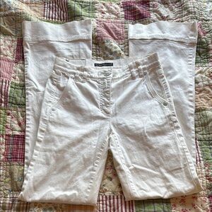 White Boot Cut Jeans